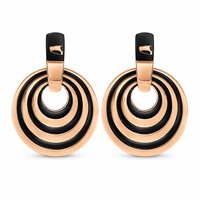 Orecchini Fraleoni Donna in Argento ECLISSE-NERO